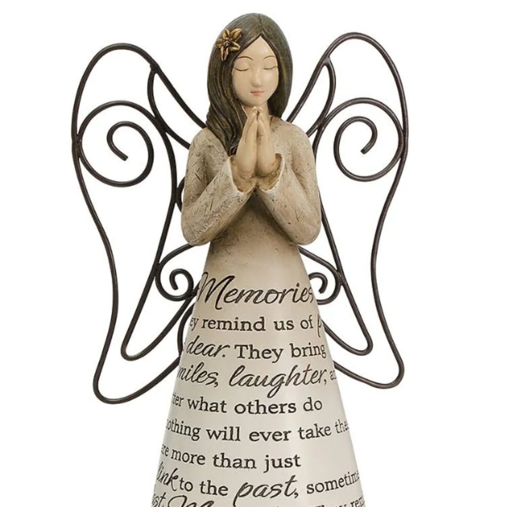 CARSON "Amazing Grace" Praying Angel Figurine